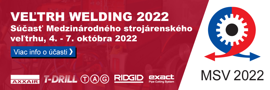msv Brno 2022 výstava Welding