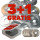 3+1 ZDARMA: Rezné kotúče Ø68 mm na rúry s hrúbkou steny 1-3 mm, 20 ks